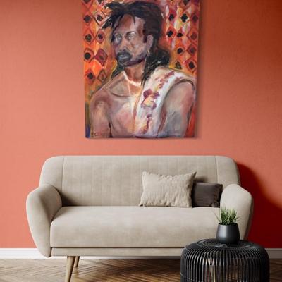 164 "Irman" 1999 Oil on Canvas by Ellen Into