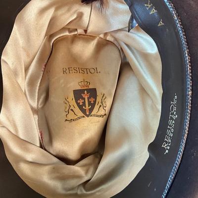 1231 Two Vintage Cavanaugh and Resistol Fedora Men's Hats