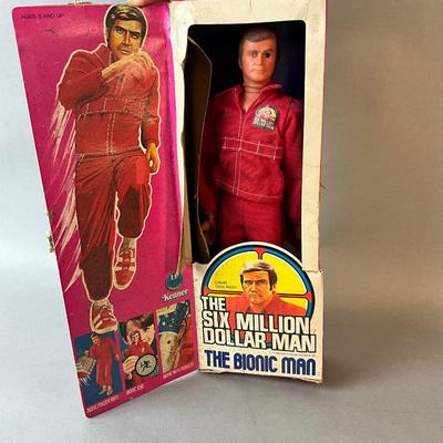 1239 Vintage 1970's "The Six Million Dollar Man" in Original Box Unopened!