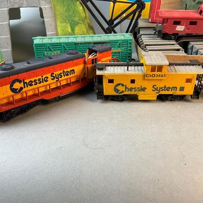 1244 Vintage Atlas Train with Track and Accessories