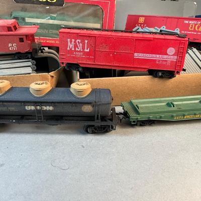 1244 Vintage Atlas Train with Track and Accessories
