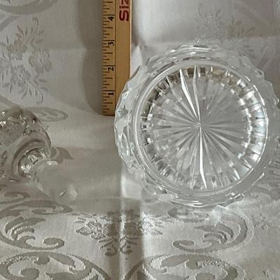 Lot of glassware, Decanter, sugar & creamer