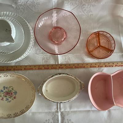 Lot of 15 Serving items