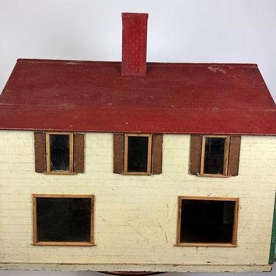 1255 Vintage Doll House from the 1945 Women’s Day Workshop with Accessories