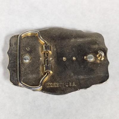 Agate Cowgirl Belt Buckle Made In The USA