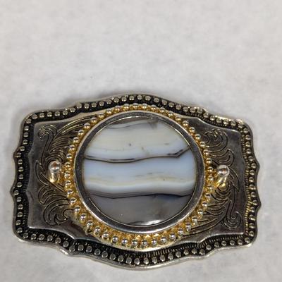 Agate Cowgirl Belt Buckle Made In The USA