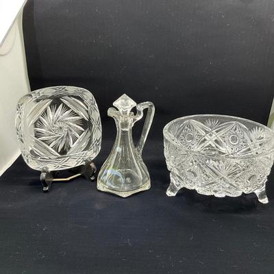 1262 Cut Glass LOT