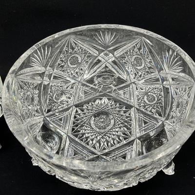 1262 Cut Glass LOT