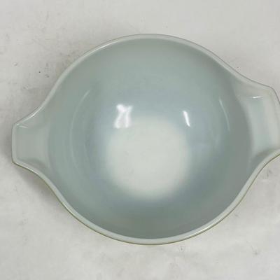 Vintage Pyrex Bowl, Avocado Green Solid Colorr