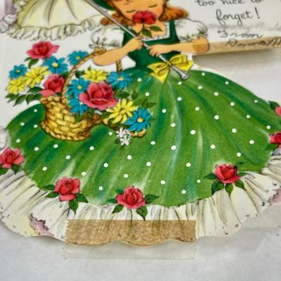 Vintage Birthday Greeting Card