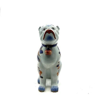 1280 Vintage Handpainted Italian Ceramic Pug Dog by Paul Hanson