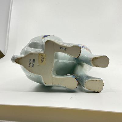 1280 Vintage Handpainted Italian Ceramic Pug Dog by Paul Hanson