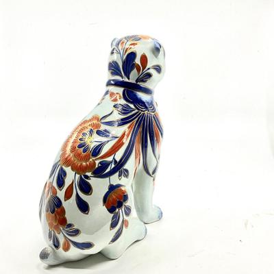 1280 Vintage Handpainted Italian Ceramic Pug Dog by Paul Hanson