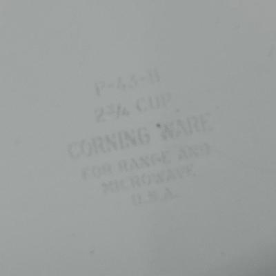 Corning Ware Spice of Life Vegetables Pattern Petite Pans Baking Dishes P43B