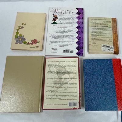 6 Vintage Books - Religious Themed - The Prayer Jabez, A Teenager's Daily Prayer Book, etc