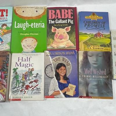 Misc child / Young Adult Novels mixed themes -9 books