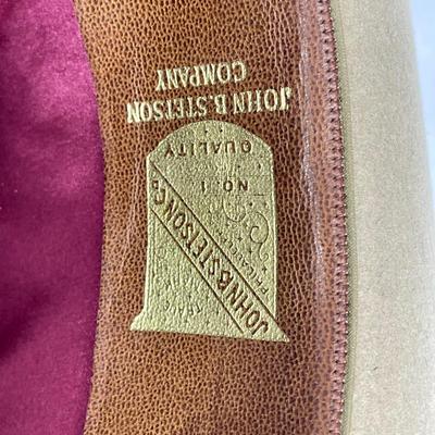 Vintage Stetson Hat 7-3/8 with large original Hat Box