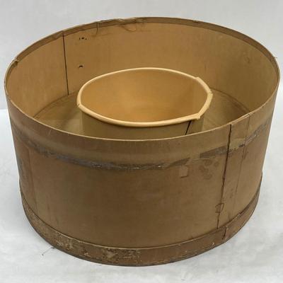 Vintage Stetson Hat 7-3/8 with large original Hat Box