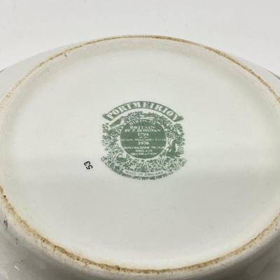1289 Large 1978 Britain Stamp Portmeirion Birds of Britain Turtle Dove 9.5" Bowl