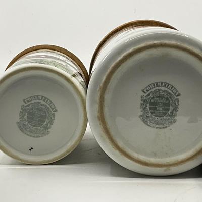 1290 Vintage 1978 Portmeirion "Birds of Great Britain" Set of Three Canisters