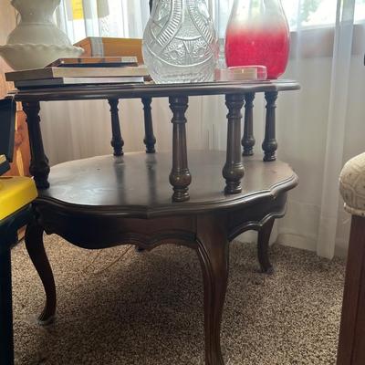Walnut End table