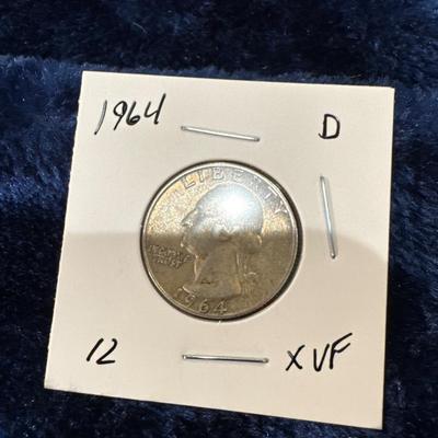 1964 D GEORGE WASHINGTON XVF