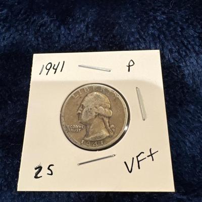 1941 P GEORGE WASHINGTON VF+