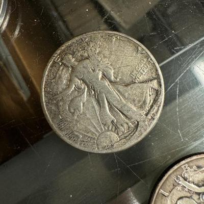 1946 WALKING LIBERTY HALF SILVER F