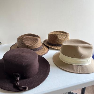 Lot of 4 Womens Hats - Betmar, Somhercamp
