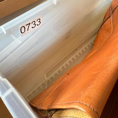 Vintage Mens Frye Boots Size 8.5