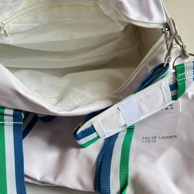 2 New Lacoste Duffle Bags