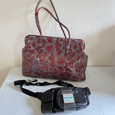 2 Wilson Leather Bags