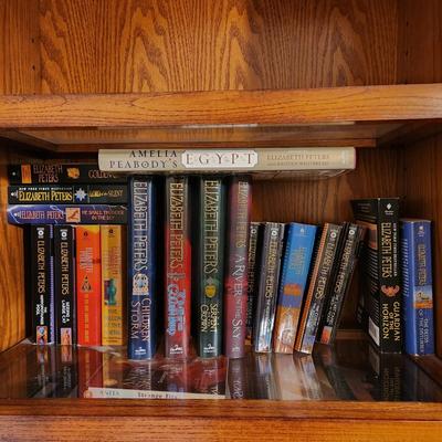 Lot of Elizabeth Peters Hardback & Paperback Books