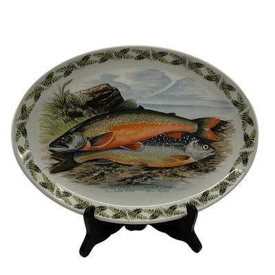 1293 Vintage 1981 "The Complete Angler British Fishes" Portmeirion Platter
