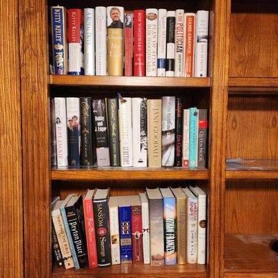 Lot of 3 shelves Books Clapton, Goodall, Clinton