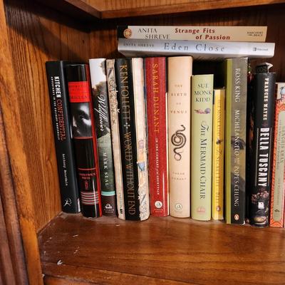 2 Shelves Lot of Books