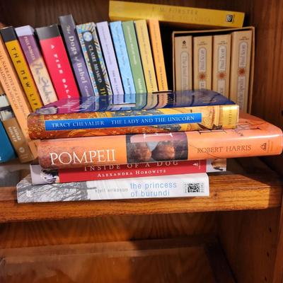 2 Shelves Lot of Books