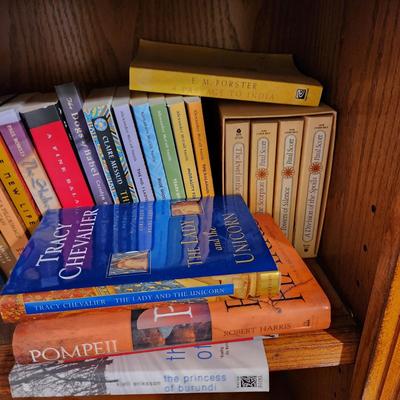 2 Shelves Lot of Books