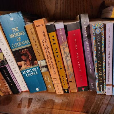 2 Shelves Lot of Books