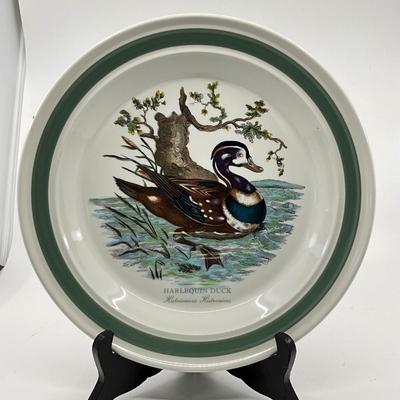 1297 Set of 6 Vintage 1978 Portmeirion "Birds of Great Britain Birds" Dinner Plates