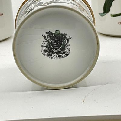 1298 Set of Three Portmeirion 1972 Botanical Gardens Canister Set