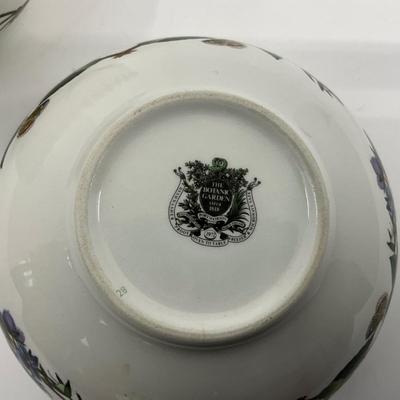 1299 Set of Two Vintage 1972 Portmeirion Botanical Garden Cereal Bowls
