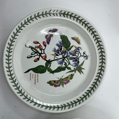 1300 Vintage Portmeirion Botanical Garden Salad Plates and Bowl Set 1972