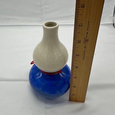 Chinese Vintage Porcelain Double Gourd Vase