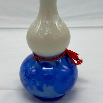 Chinese Vintage Porcelain Double Gourd Vase