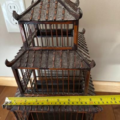 Chinese Vintage Bird Cage