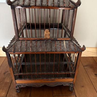 Chinese Vintage Bird Cage