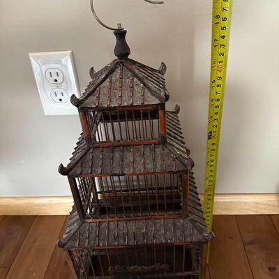 Chinese Vintage Bird Cage