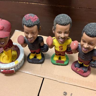 Redskins Bobble Heads Lot