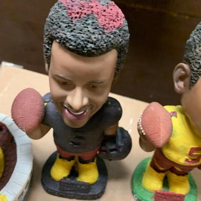 Redskins Bobble Heads Lot
